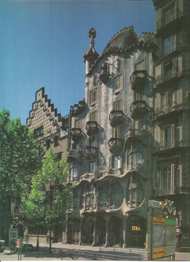 LAMINA 18958: Fachada de la Casa Batllo
