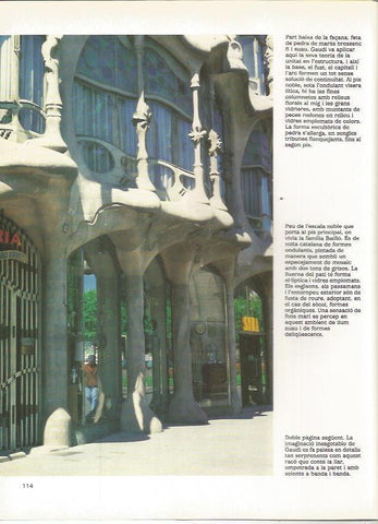 LAMINA 18959: Entrada de la Casa Batllo