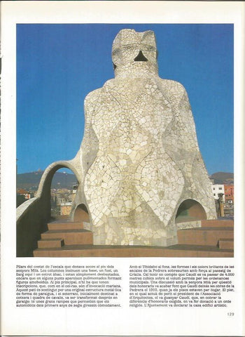 LAMINA 18967: Terraza superior de la Casa Mila - La Pedrera