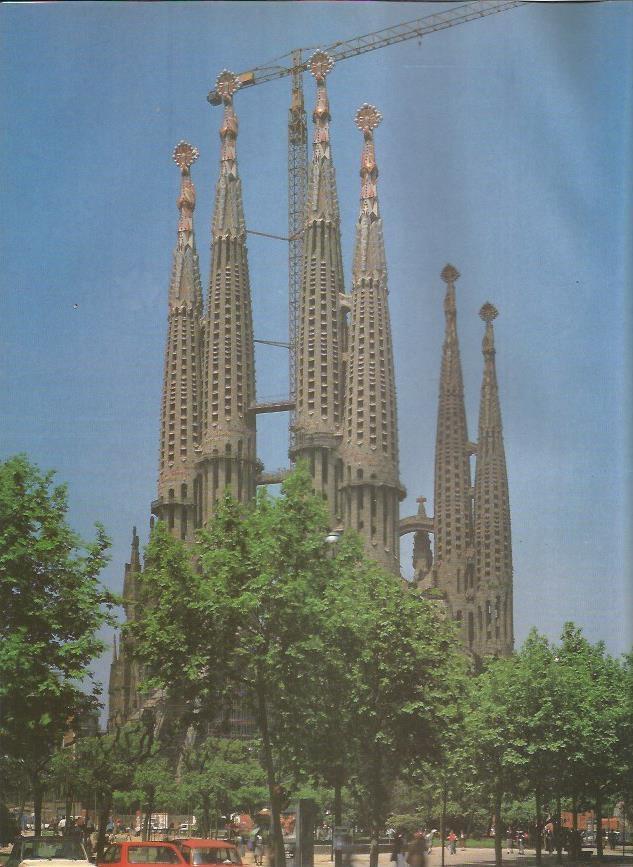 LAMINA 18968: Vista de la Sagrada Familia