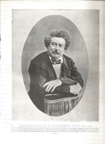 LAMINA 19205: Alejandro Dumas