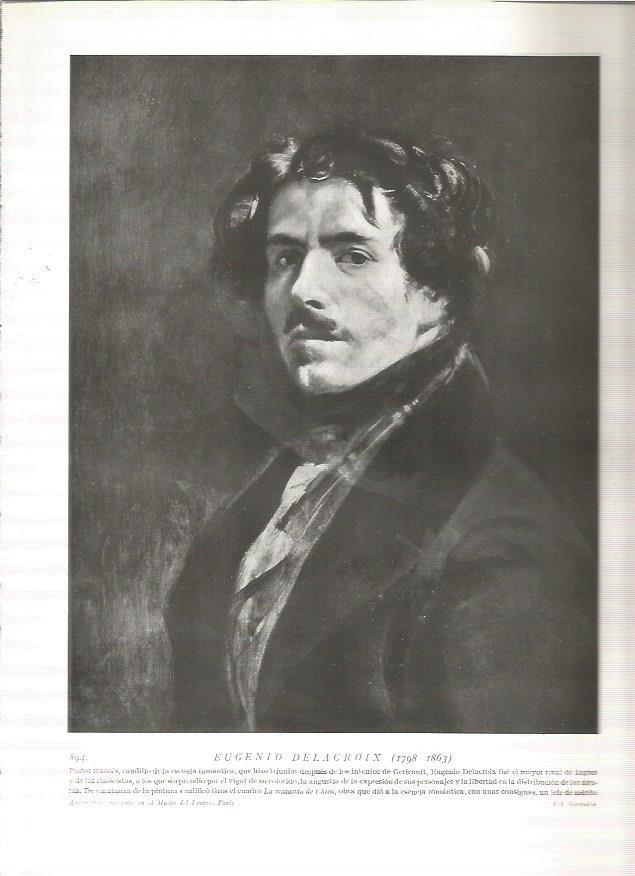 LAMINA 19211: Delacroix