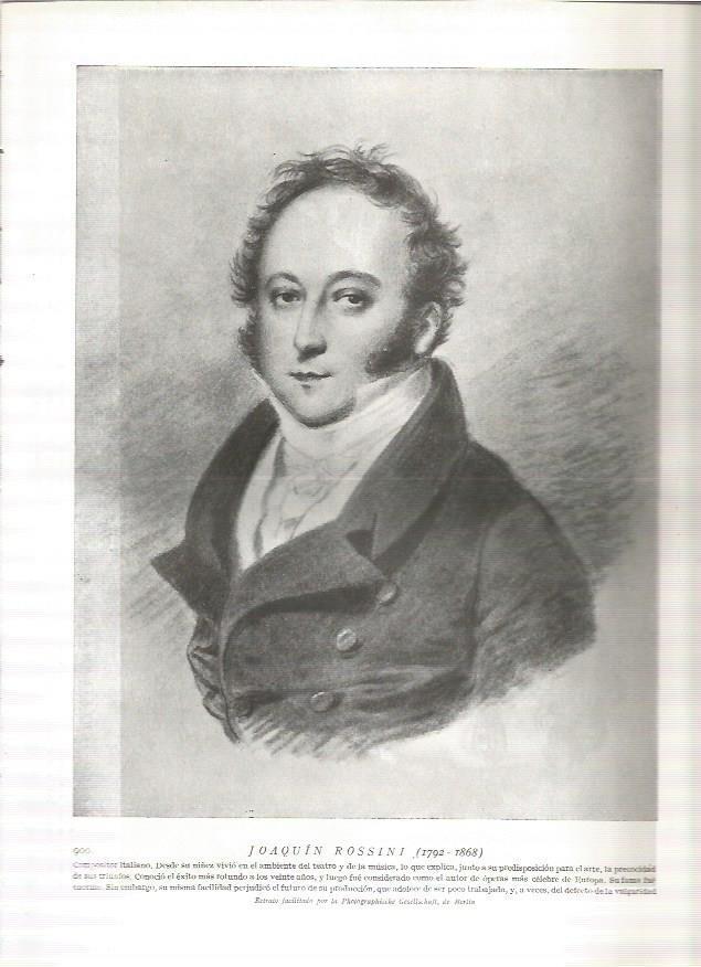 LAMINA 19214: Rossini