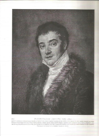 LAMINA 19200: Washington Irving