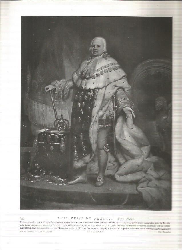 LAMINA 19185: Lujis XVIII de Francia