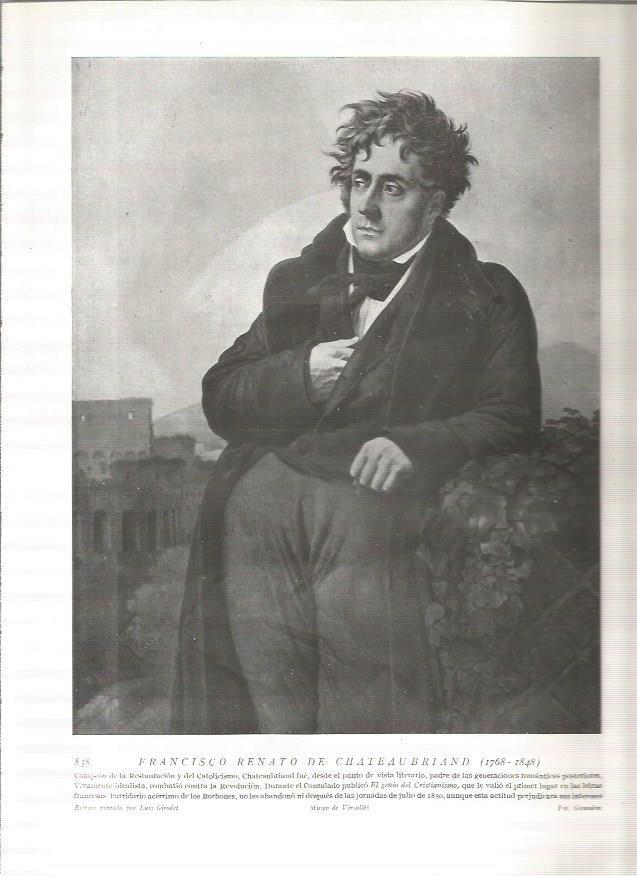 LAMINA 19186: Francisco de Chateaubriand