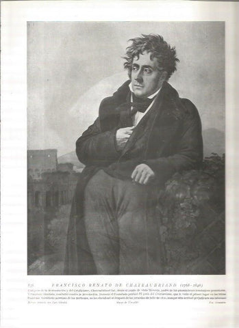 LAMINA 19186: Francisco de Chateaubriand