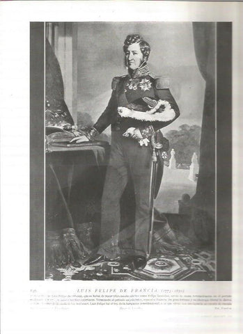 LAMINA 19188: Luis Felipe de Francia
