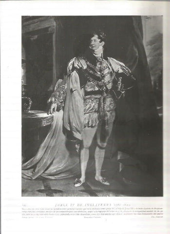 LAMINA 19190: Jorge IV de Inglaterra