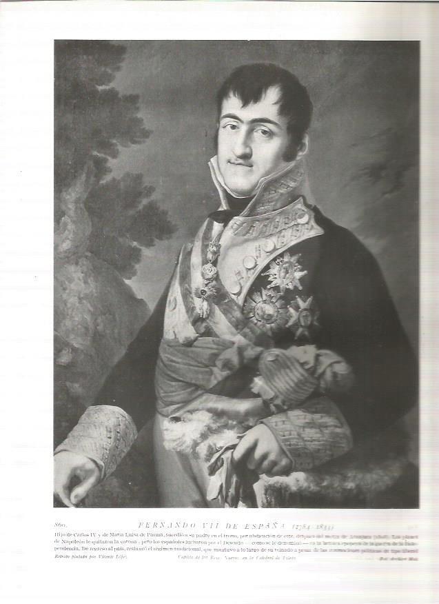 LAMINA 19194: Fernando VII de España
