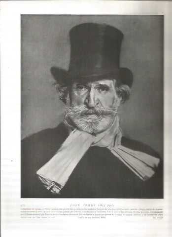 LAMINA 19248: Giuseppe Verdi