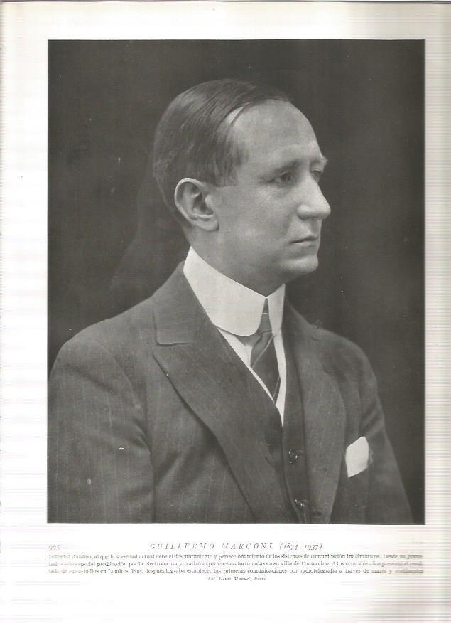 LAMINA 19255: Guillermo Marconi