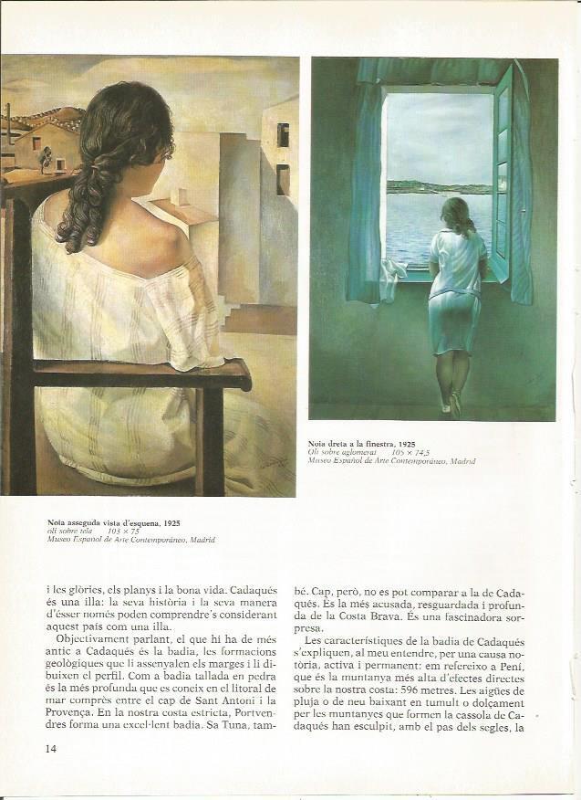 LAMINA 19261: Chica sentada vista de espalda y Chica derecha en la ventana