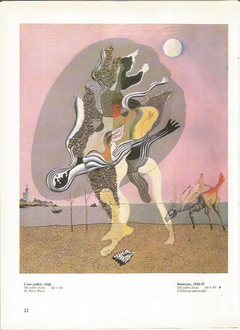 LAMINA 19265: El burro podrido, por Dali