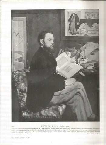 LAMINA 19244: Emilio Zola