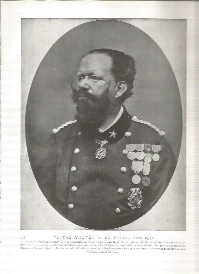 LAMINA 19227: Victor Manuel II de Italia