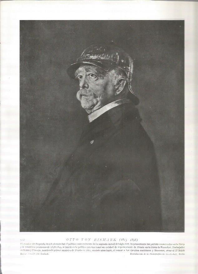 LAMINA 19229: Otto Von Bismarck