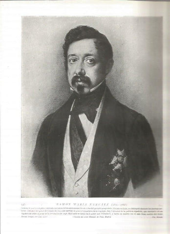 LAMINA 19235: Ramon Maria Narvaez