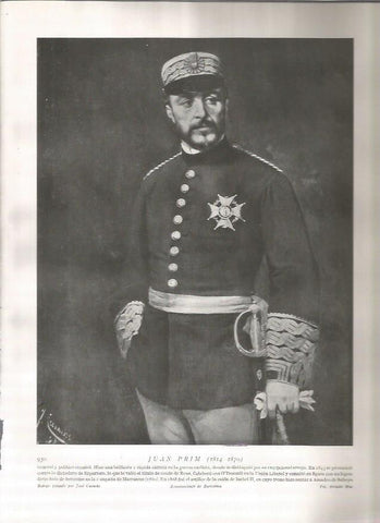 LAMINA 19237: Juan Prim