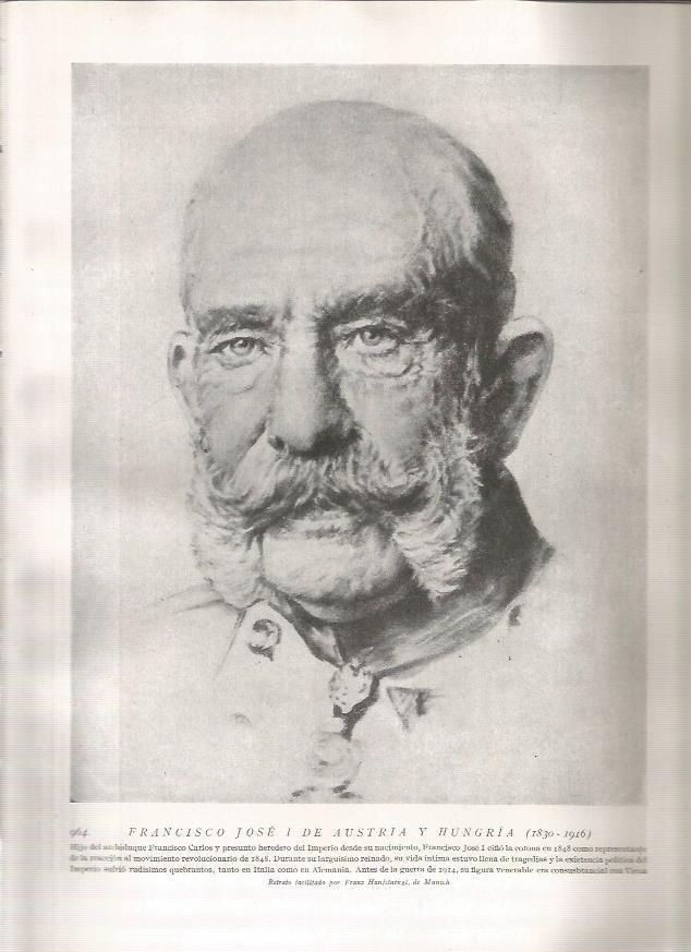 LAMINA 19243: Francisco Jose I de Austria y Hungria