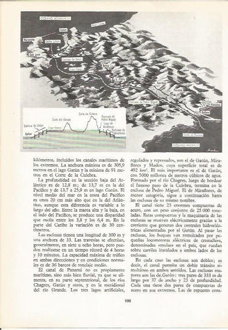 LAMINA 19630: Esclusas del Canal de Panama