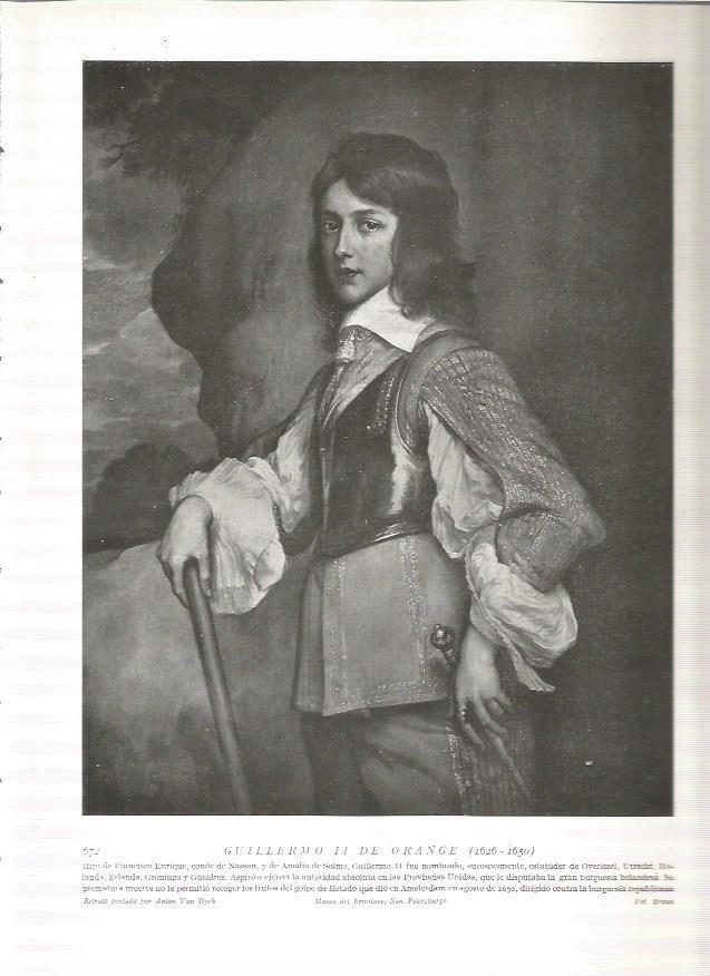 LAMINA 19118: Guillermo II de Orange