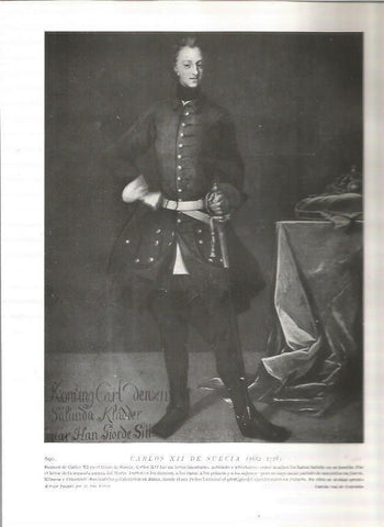 LAMINA 19125: Carlos XII de Suecia