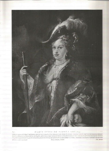LAMINA 19128: Maria Luisa de Saboya