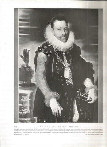 LAMINA 19090: Alberto de Austria