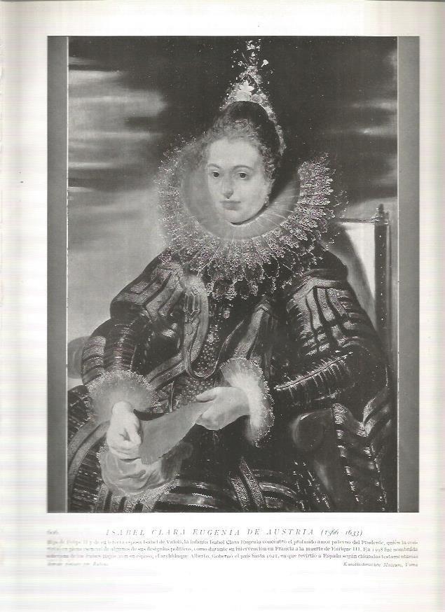 LAMINA 19091: Isabel Clara Eugenia de Austria