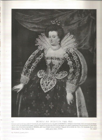 LAMINA 19100: Maria de Medicis