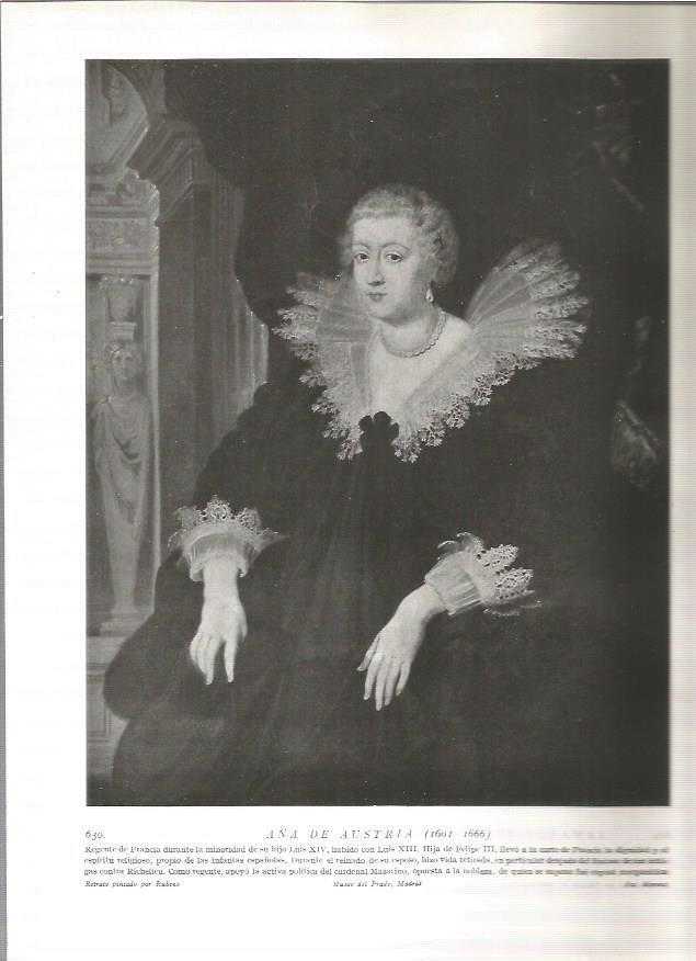 LAMINA 19101: Ana de Austria