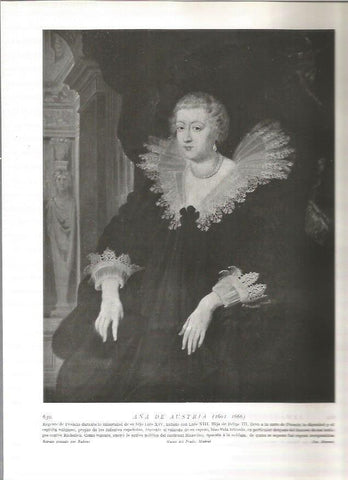 LAMINA 19101: Ana de Austria