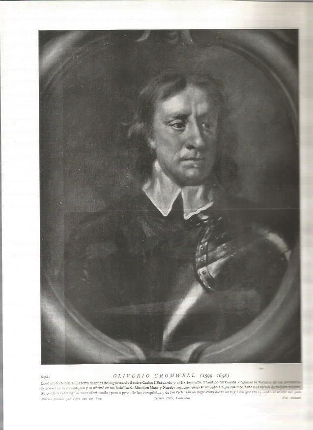LAMINA 19106: Oliver Cromwell