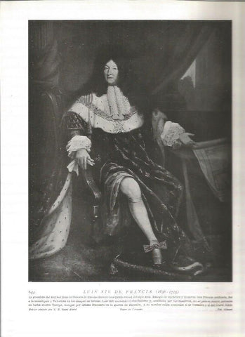 LAMINA 19107: Luis XIV de Francia