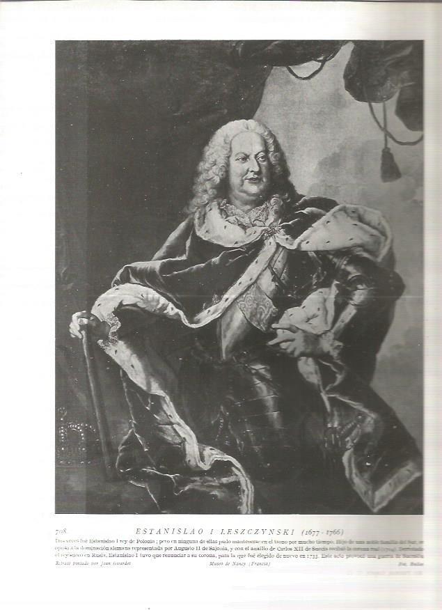 LAMINA 19132: Estanislao I Lesczczynski