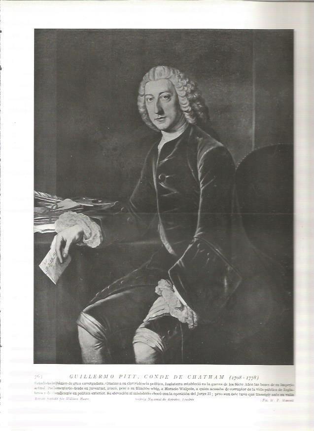 LAMINA 19157: William Pitt