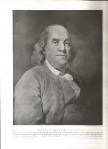 LAMINA 19158: Benjamin Franklin