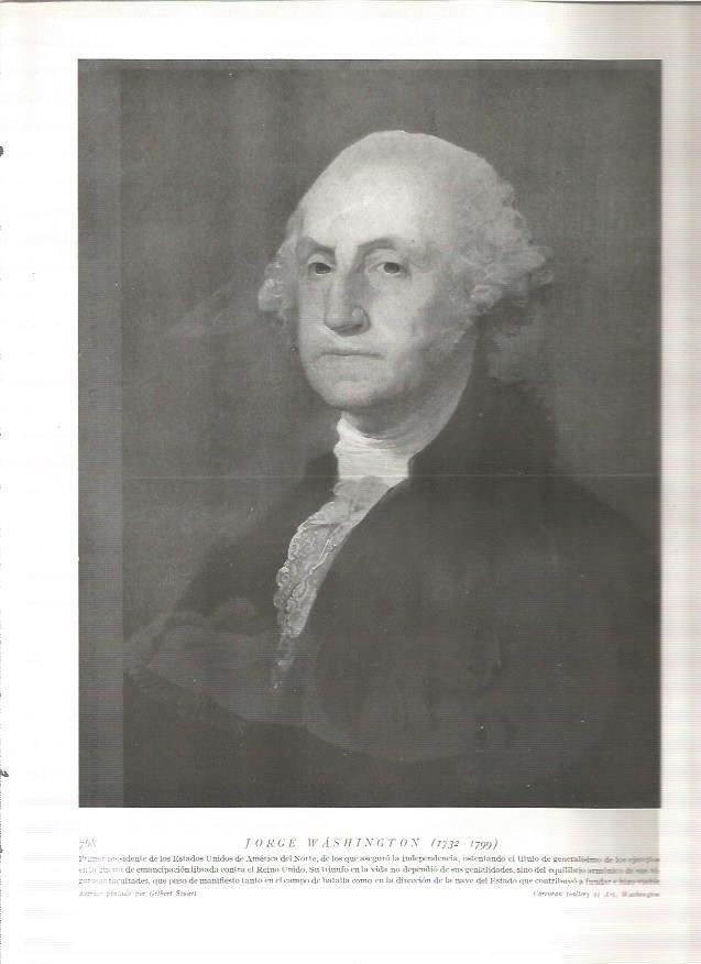 LAMINA 19159: George Washington