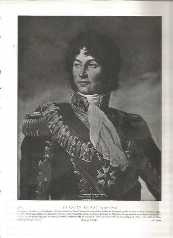LAMINA 19165: Joaquin Murat