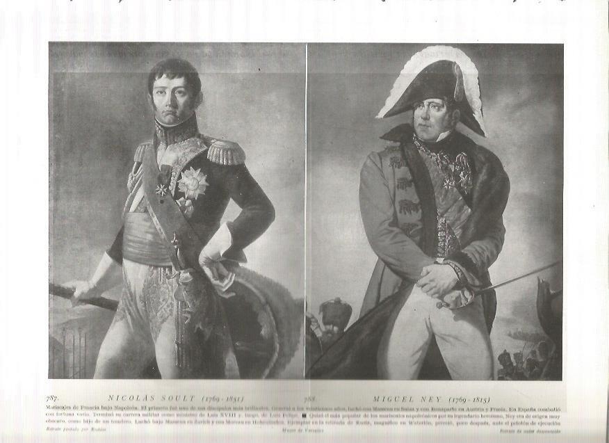 LAMINA 19166: Nicolas Soult y Miguel Ney