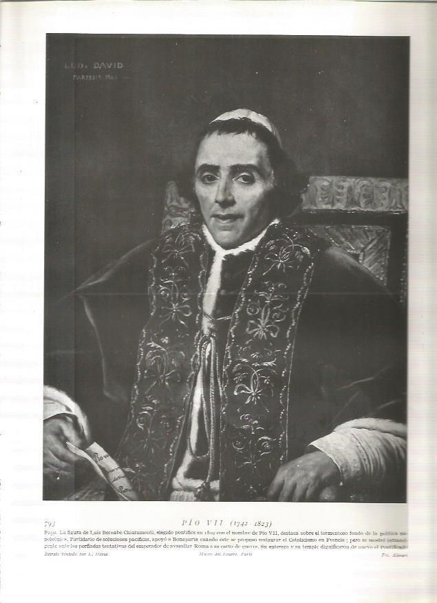 LAMINA 19168: Pio VII
