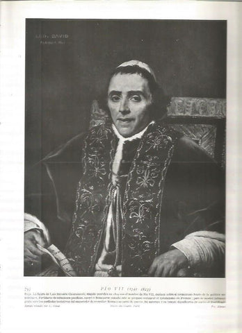 LAMINA 19168: Pio VII