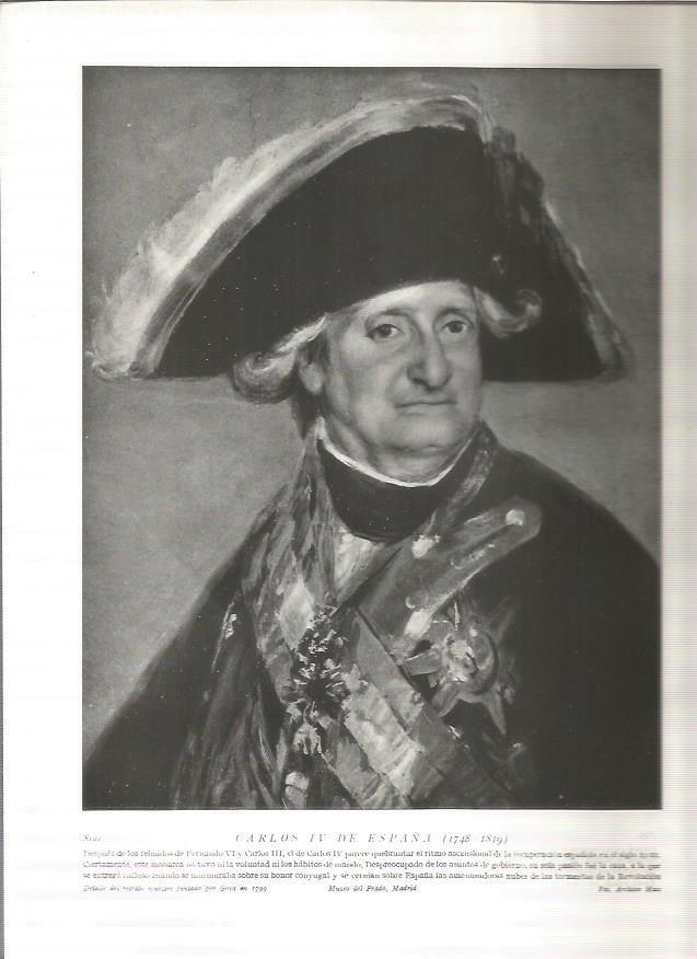LAMINA 19170: Carlos IV de España