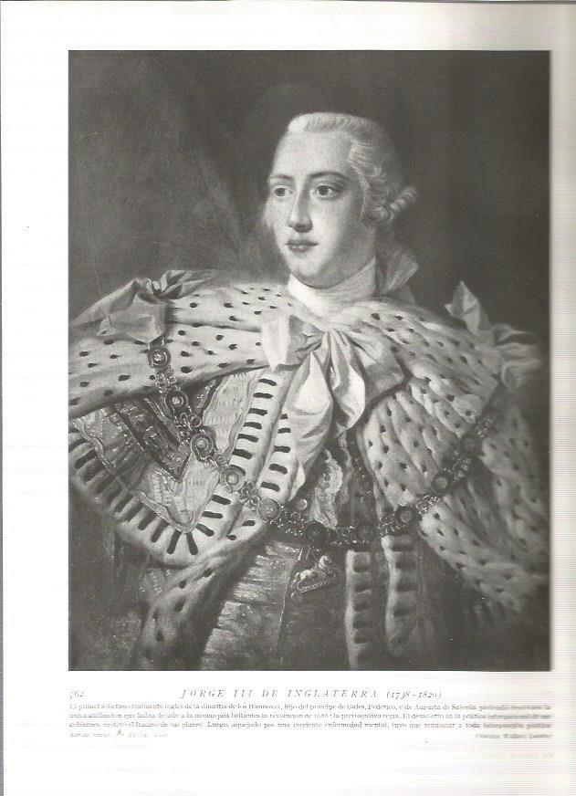 LAMINA 19156: Jorge III de Inglaterra