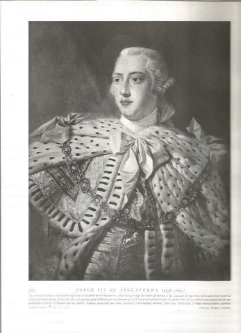 LAMINA 19156: Jorge III de Inglaterra