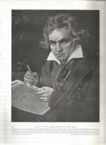 LAMINA 19177: Beethoven