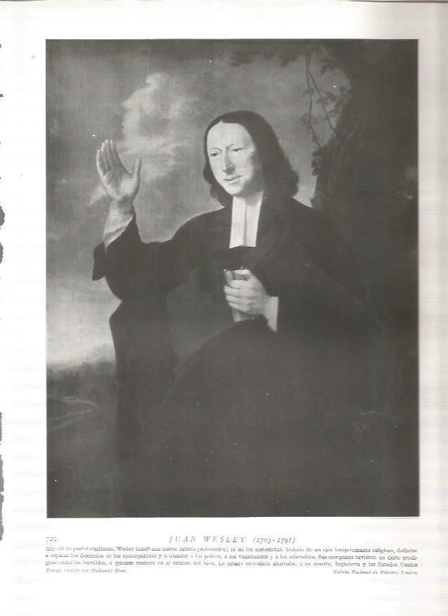 LAMINA 19142: Juan Wesley