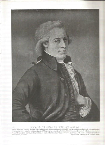 LAMINA 19145: Mozart