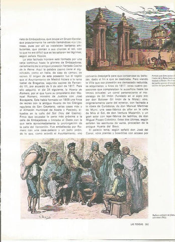 LAMINA 20268: Portada del Casino de la Reina